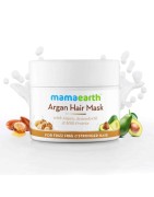 MamaEarth Argan Hair Mask With Argan, Avocado Oil & Milk Protein, 200g For Frizz-Free & Stronger Hair